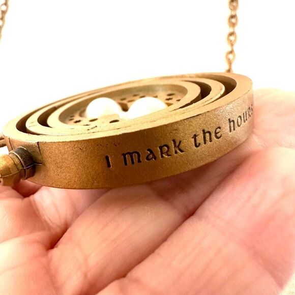 Harry Potter Hermione Time Turner Pendant Necklace - Picture 4 of 8